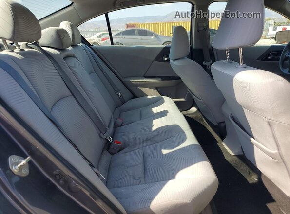 1HGCR2F37GA105835 2016 HONDA ACCORD Gray უკანა სავარძლების ხედი