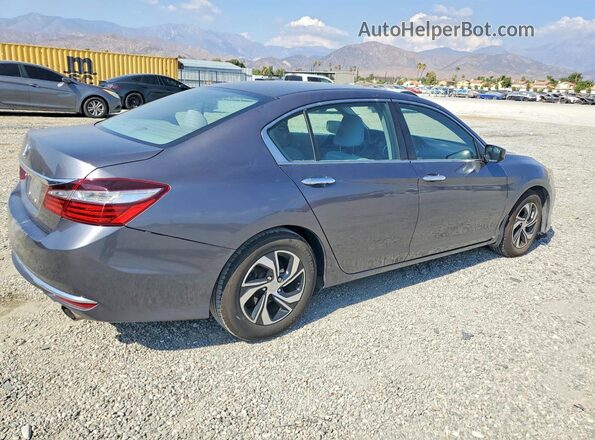 1HGCR2F37GA105835 2016 HONDA ACCORD Gray უკანა მარჯვენა