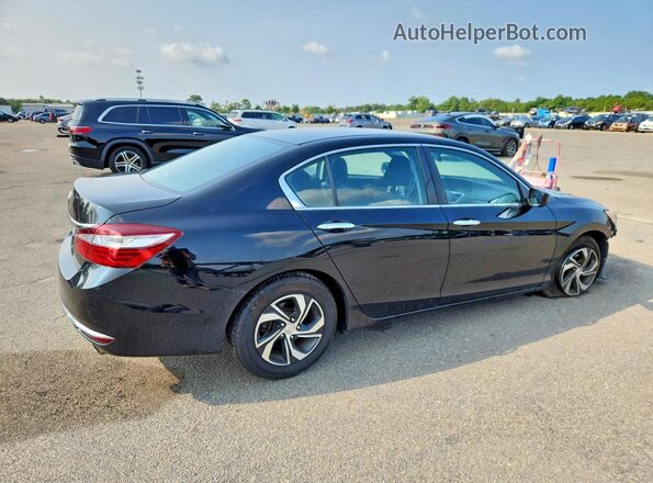 1HGCR2F37GA112381 2016 HONDA ACCORD Черный Задняя правая четверть