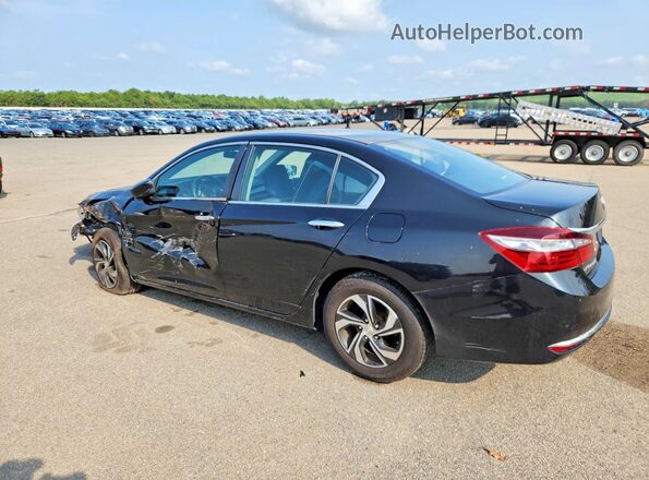 1HGCR2F37GA112381 2016 HONDA ACCORD Черный Задняя левая четверть
