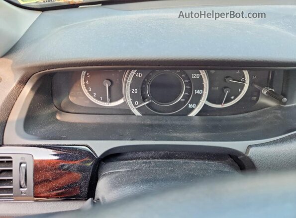 1HGCR2F37GA112381 2016 HONDA ACCORD Черный Вид щитка приборов