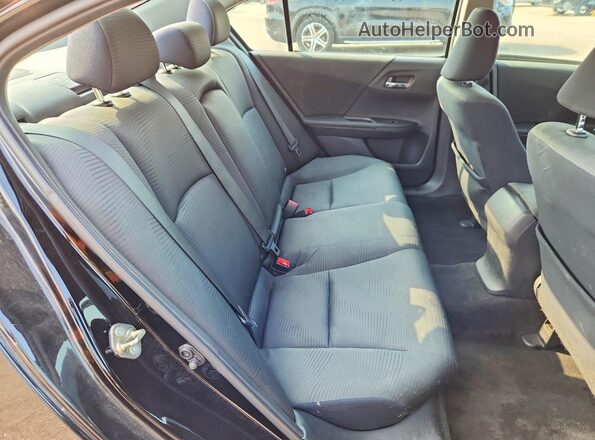 1HGCR2F37GA112381 2016 HONDA ACCORD Черный Вид задних сидений