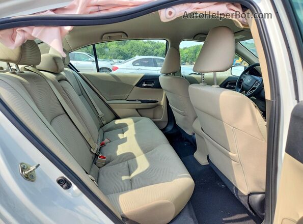 1HGCR2F37GA208902 2016 HONDA ACCORD Белый Вид задних сидений