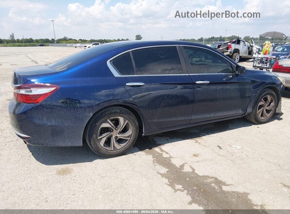 1HGCR2F37GA232391 2016 HONDA ACCORD Blue Widok wnętrza z tyłu