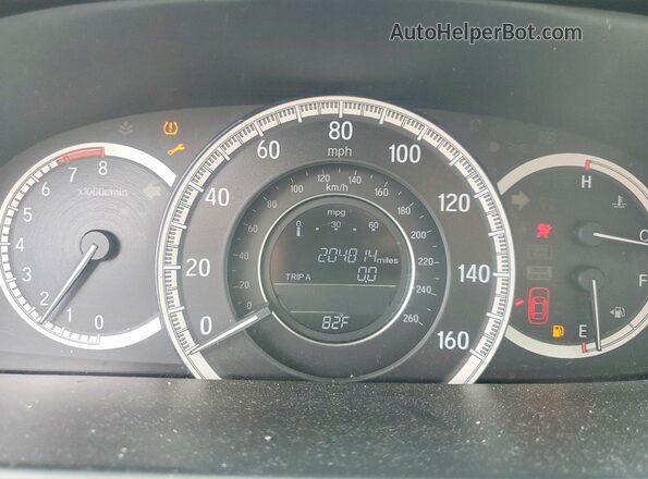 1HGCR2F37HA003503 2017 HONDA ACCORD Red Widok zestawu wskaźników