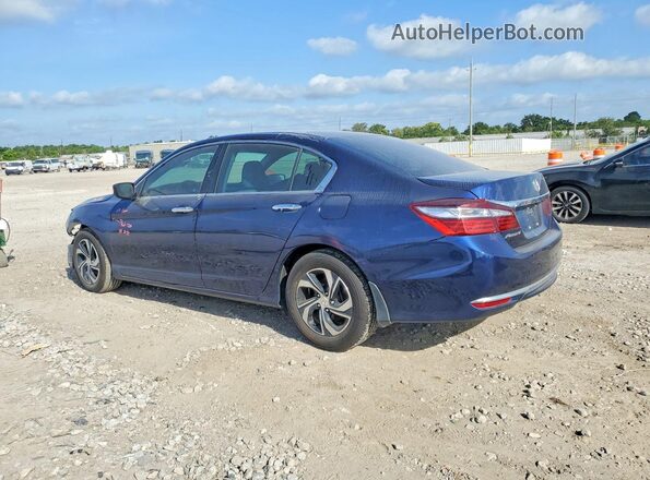 1HGCR2F37HA106906 2017 HONDA ACCORD Blue Trasero izquierdo