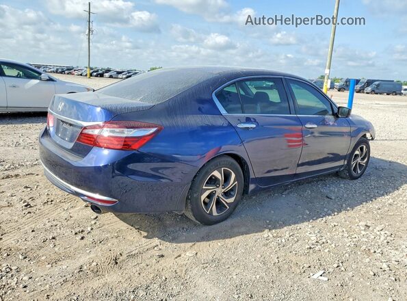 1HGCR2F37HA106906 2017 HONDA ACCORD Blue Trasero derecho