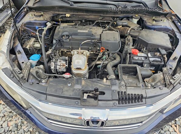 1HGCR2F37HA247880 2017 HONDA ACCORD Blue Widok wnętrza z tyłu