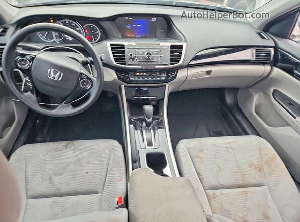 1HGCR2F37HA247880 2017 HONDA ACCORD Blue Widok deski rozdzielczej