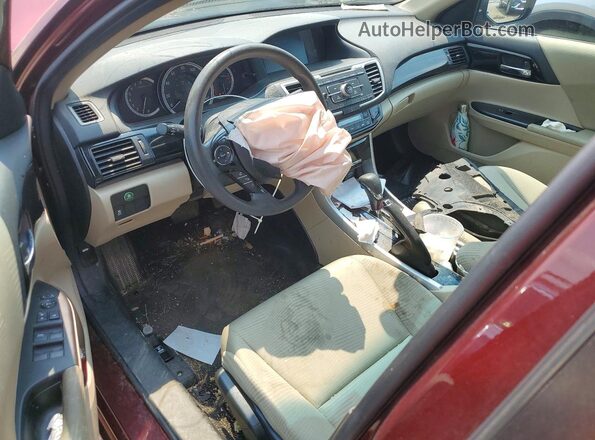 1HGCR2F38GA008059 2016 HONDA ACCORD Burgundy Vista del salpicadero
