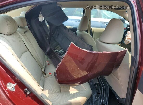 1HGCR2F38GA008059 2016 HONDA ACCORD Burgundy Vista de los asientos traseros