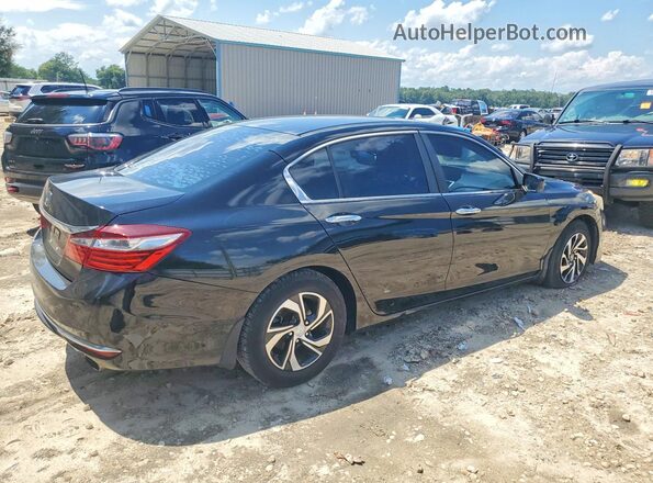 1HGCR2F38GA016033 2016 HONDA ACCORD Черный Задняя правая четверть