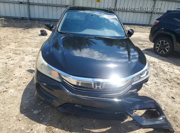 1HGCR2F38GA016033 2016 HONDA ACCORD Черный Вид спереди