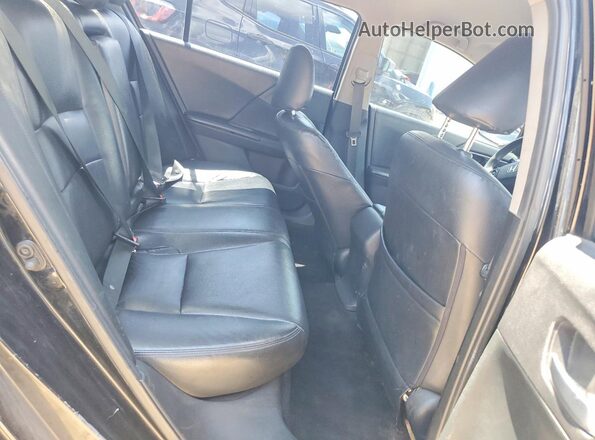 1HGCR2F38GA016033 2016 HONDA ACCORD Черный Вид задних сидений