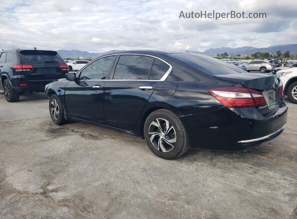 1HGCR2F38GA164652 2016 HONDA ACCORD Black Задня ліва чверть