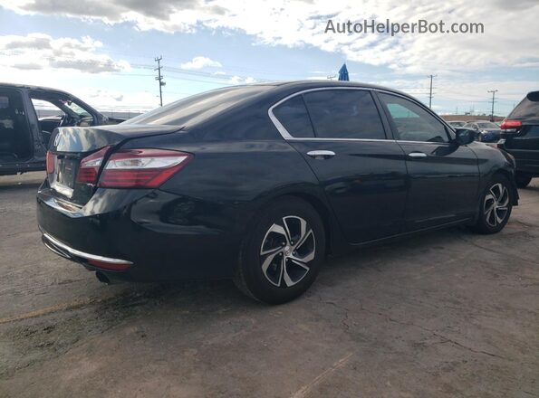 1HGCR2F38GA164652 2016 HONDA ACCORD Black Задня права чверть