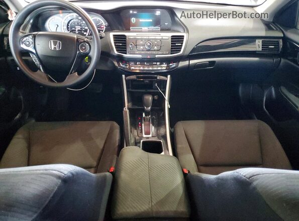 1HGCR2F38HA071535 2017 HONDA ACCORD Черный Вид панели приборов