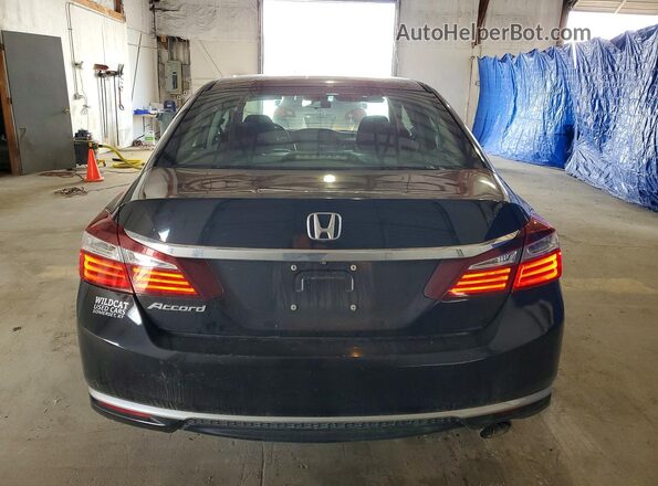 1HGCR2F38HA071535 2017 HONDA ACCORD Черный Вид сзади
