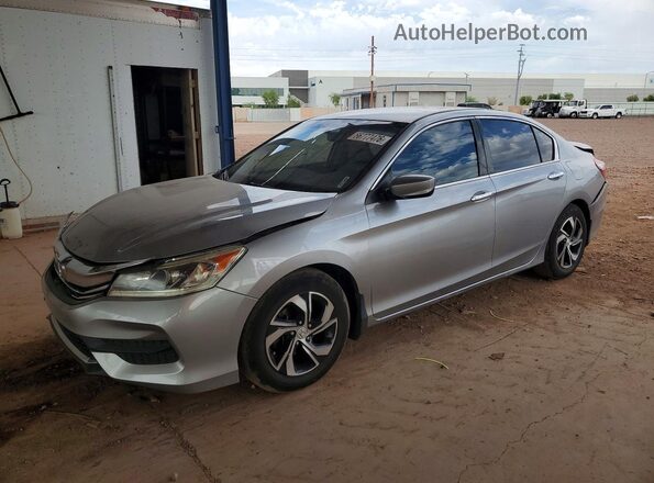 1HGCR2F38HA098735 2017 HONDA ACCORD Серебряный Задняя левая четверть
