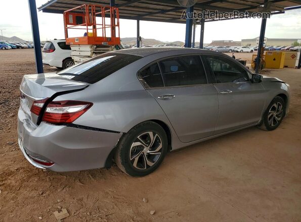 1HGCR2F38HA098735 2017 HONDA ACCORD Серебряный Вид сзади