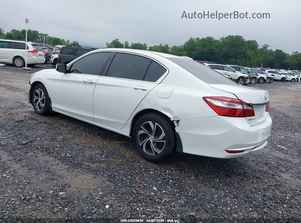 1HGCR2F38HA123715 2017 HONDA ACCORD White Հետևի ձախ