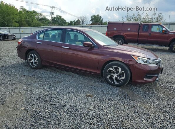 1HGCR2F38HA169061 2017 HONDA ACCORD Burgundy Delantero derecho