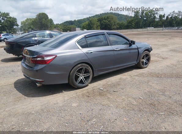 1HGCR2F38HA247239 2017 HONDA ACCORD Gray Rear right