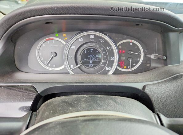 1HGCR2F38HA263408 2017 HONDA ACCORD Черный Вид щитка приборов