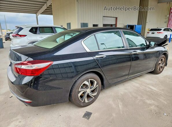 1HGCR2F38HA263408 2017 HONDA ACCORD Черный Задняя правая четверть