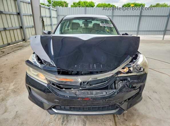 1HGCR2F38HA263408 2017 HONDA ACCORD Черный Вид спереди