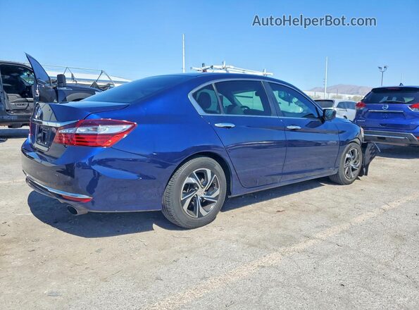 1HGCR2F38HA288339 2017 HONDA ACCORD Blue Tył prawy