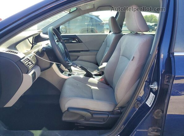 1HGCR2F38HA288339 2017 HONDA ACCORD Blue Widok wnętrza z przodu
