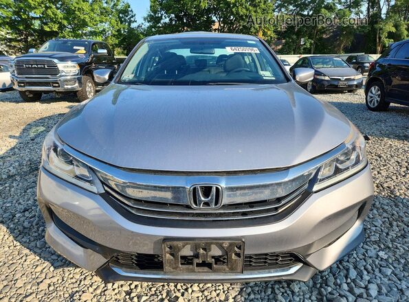 1HGCR2F38HA293864 2017 HONDA ACCORD Серый Вид спереди