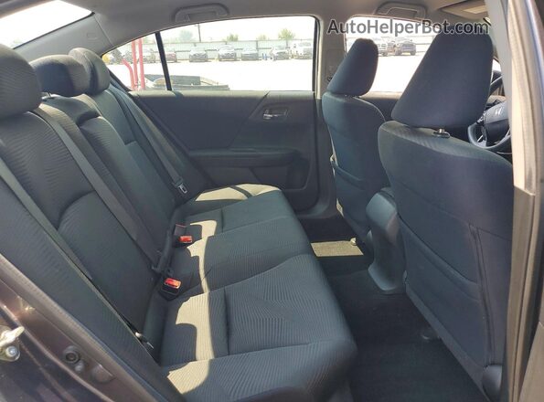 1HGCR2F39GA148833 2016 HONDA ACCORD Charcoal უკანა სავარძლების ხედი