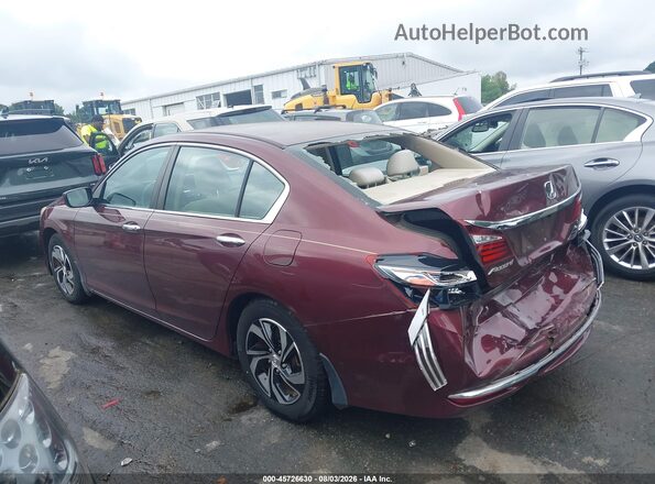 1HGCR2F39GA155264 2016 HONDA ACCORD Burgundy 360 interior view