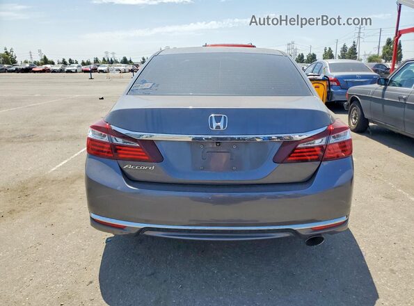 1HGCR2F39GA191584 2016 HONDA ACCORD Charcoal Rear view