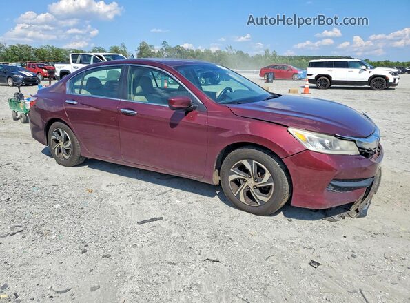 1HGCR2F39GA230304 2016 HONDA ACCORD Burgundy Delantero derecho