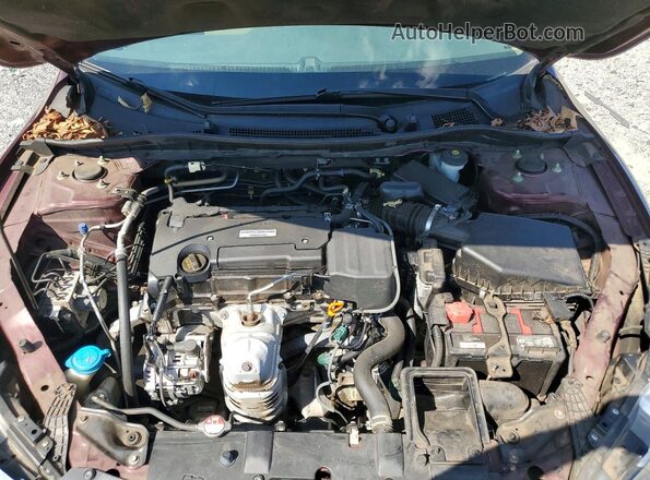 1HGCR2F39GA230304 2016 HONDA ACCORD Burgundy Vista interior trasera