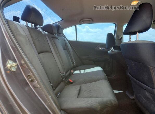 1HGCR2F39HA216467 2017 HONDA ACCORD Серый Вид задних сидений