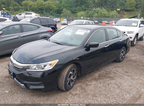 1HGCR2F39HA218543 2017 HONDA ACCORD Black Передня ліва чверть