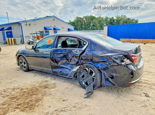 1HGCR2F3XGA070157 2016 HONDA ACCORD Black Rear left
