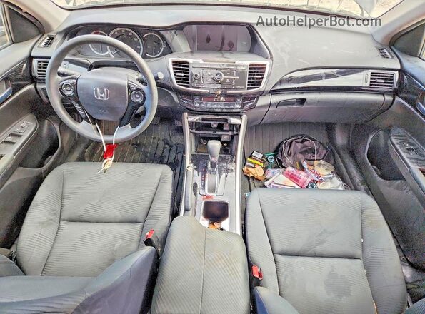 1HGCR2F3XGA070157 2016 HONDA ACCORD Black Dashboard view