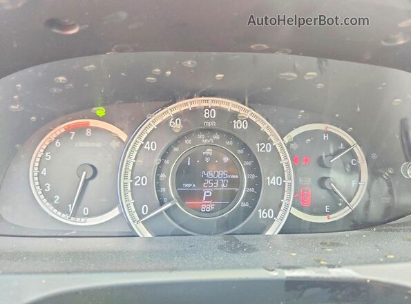1HGCR2F3XGA070157 2016 HONDA ACCORD Black Instrument cluster view