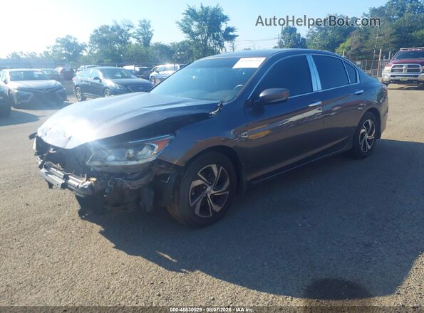 1HGCR2F3XGA107997 2016 HONDA ACCORD Gray Передня ліва чверть