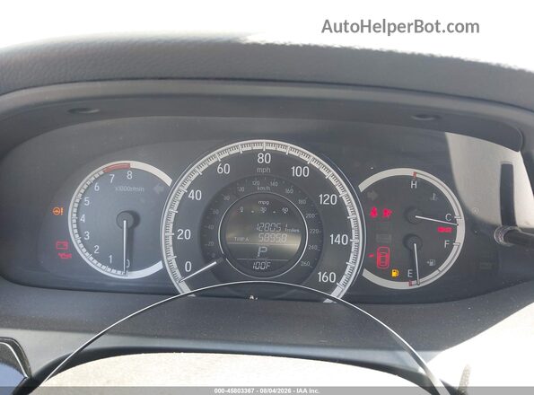 1HGCR2F3XGA202303 2016 HONDA ACCORD Silver უკანა სავარძლების ხედი