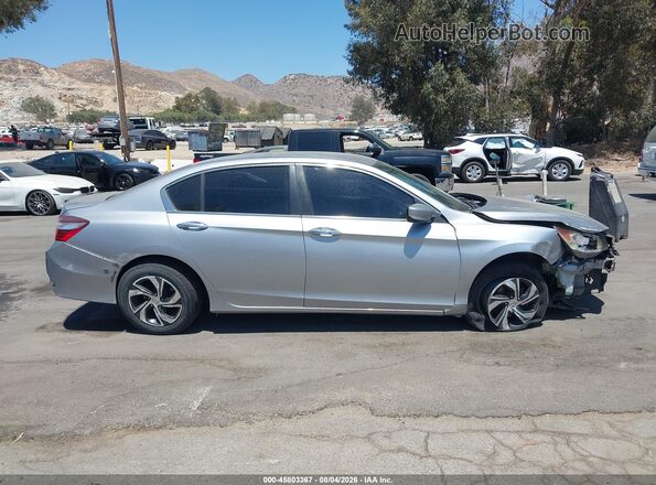 1HGCR2F3XGA202303 2016 HONDA ACCORD Silver უკანა სალონის ხედი