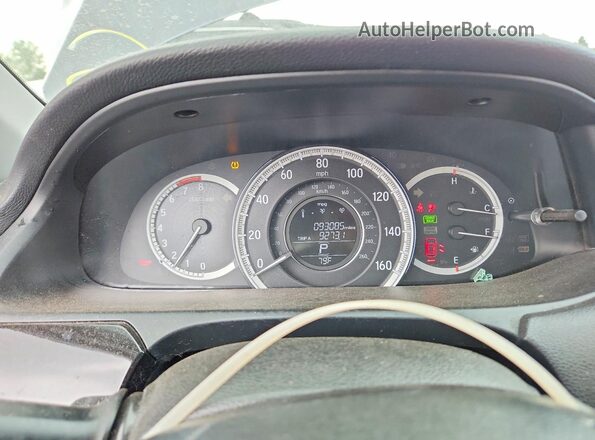 1HGCR2F3XGA233390 2016 HONDA ACCORD Gray Սարքավորումների վահանակի տեսք