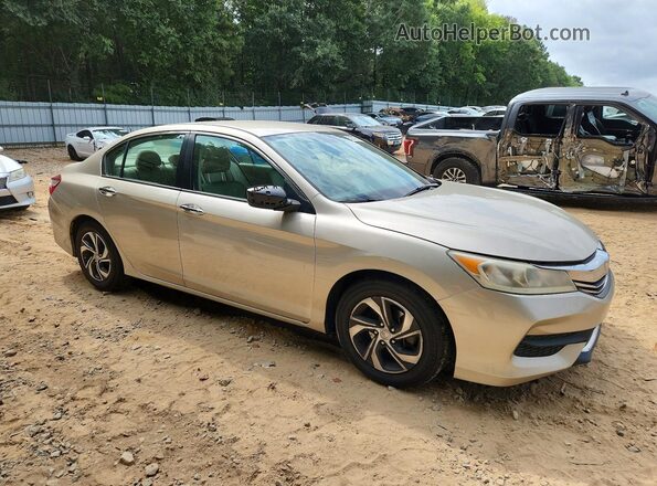 1HGCR2F3XGA244518 2016 HONDA ACCORD Кремовый Передняя правая четверть