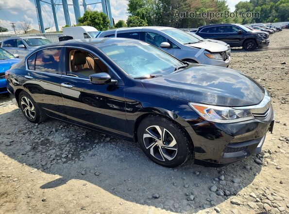 1HGCR2F3XHA096422 2017 HONDA ACCORD Black Առջևի աջ