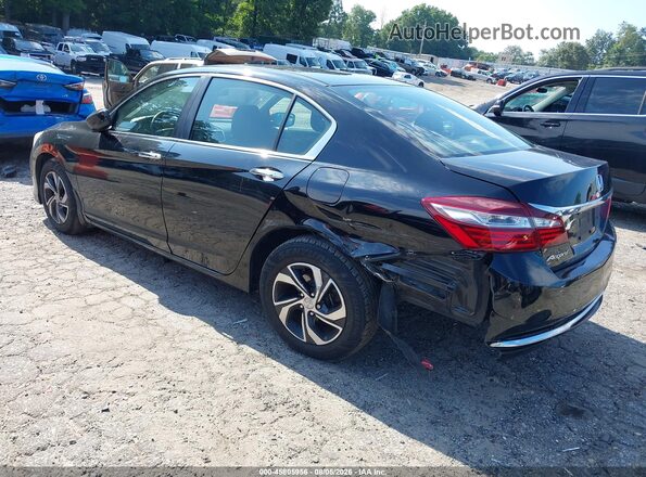 1HGCR2F3XHA146347 2017 HONDA ACCORD Black Հետևի ձախ